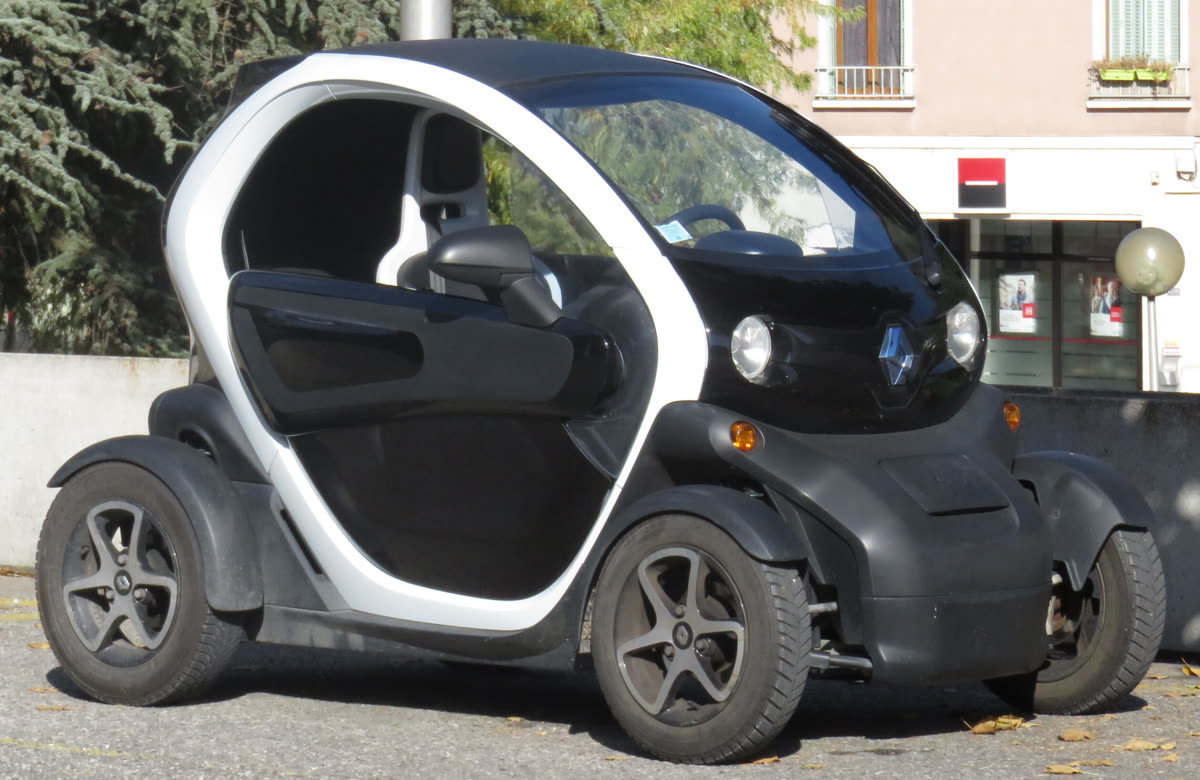 Renault Twizy en pleine route